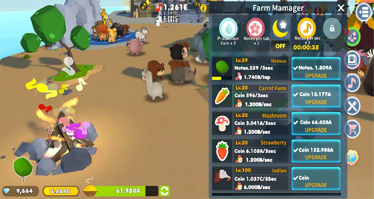 どうぶつの島 3Fのスクリーンショット_4