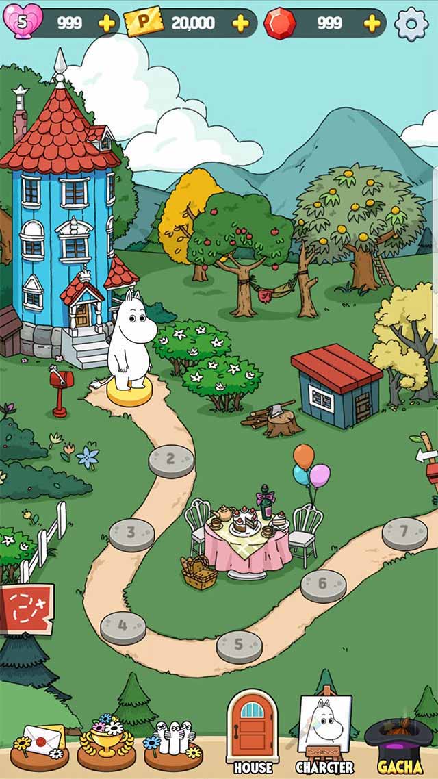 ムーミンフレンズのスクリーンショット_1