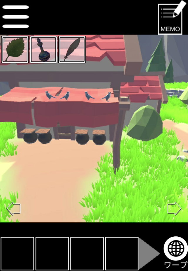 脱出（？）ゲーム　RPGの最初の村の準備をしようのスクリーンショット_2