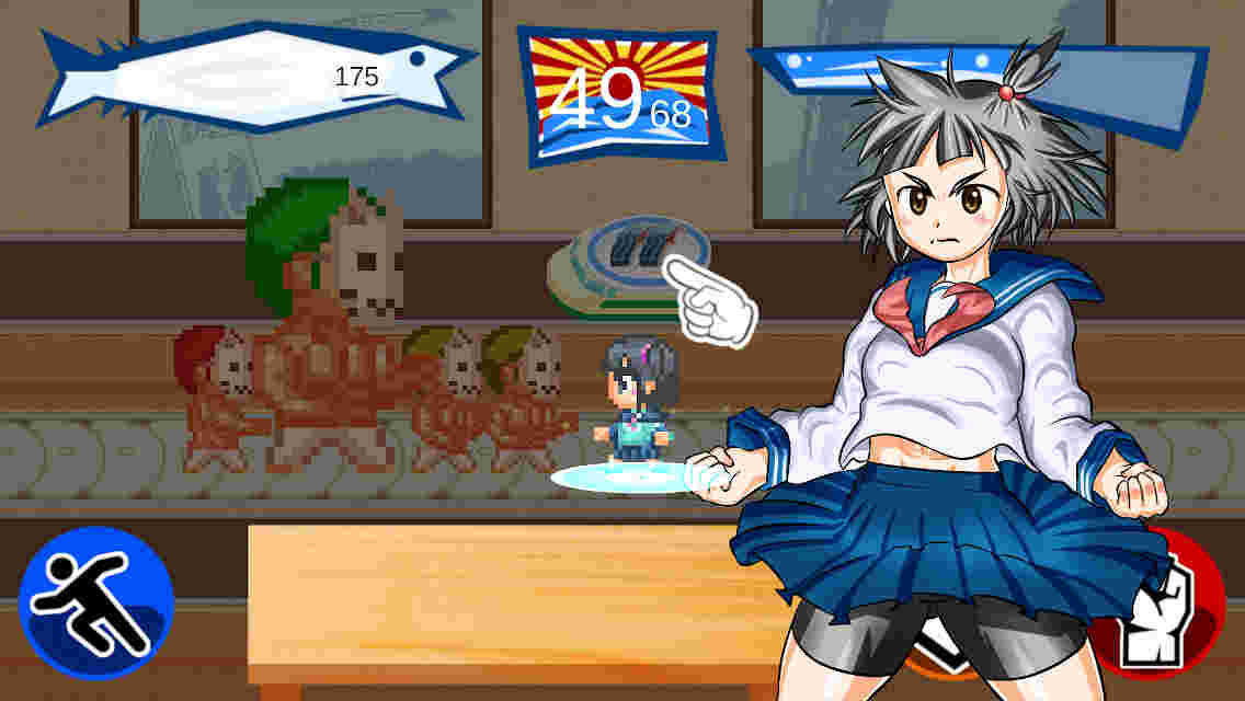 ドキドキ格闘回転寿司のスクリーンショット_4