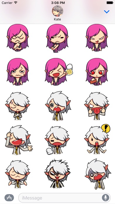 【クリティカ～天上の騎士団～スタンプ】のスクリーンショット_2