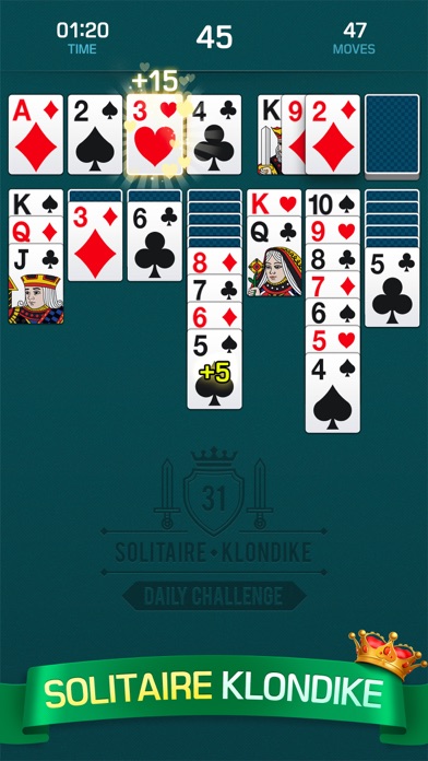 Klondike Solitaireㆍのスクリーンショット_1