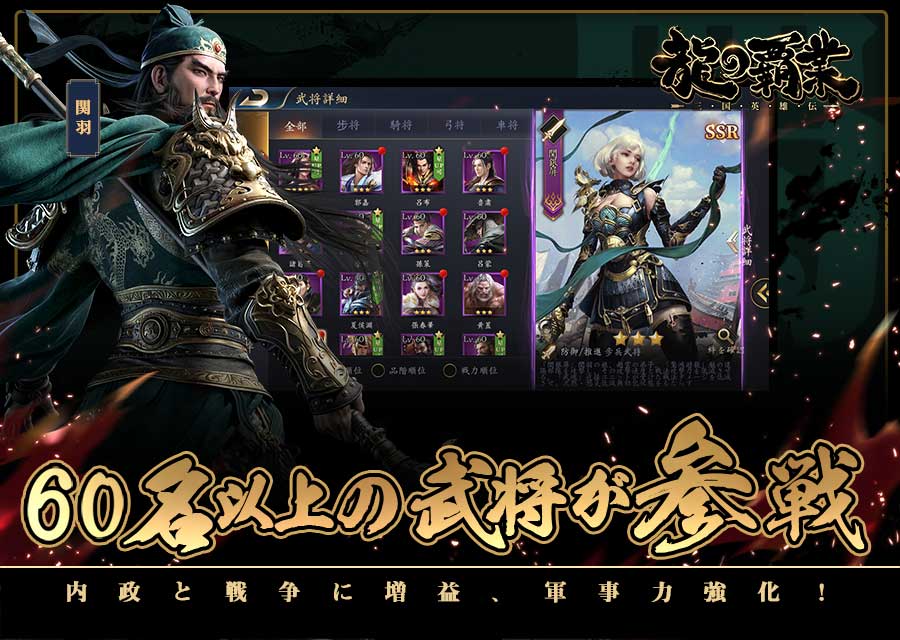 龍の覇業~三国英雄伝のスクリーンショット_2