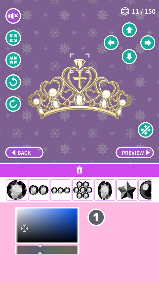 プリンセスティアラメーカー：Princess tiara makerのスクリーンショット_3
