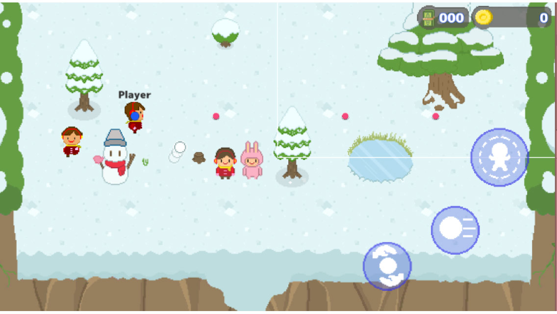 オンライン雪合戦DXのスクリーンショット_4