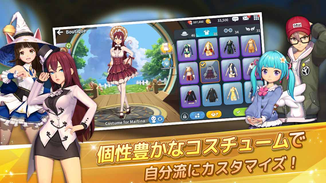 バーディークラッシュ：ファンタジーゴルフのスクリーンショット_4