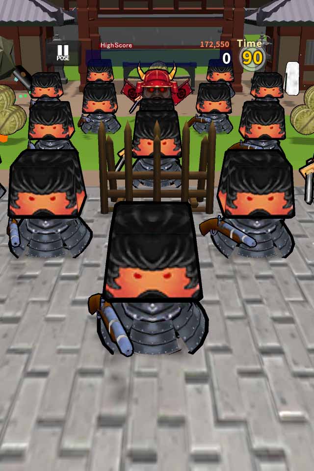 戦国ブロック崩しのスクリーンショット_3