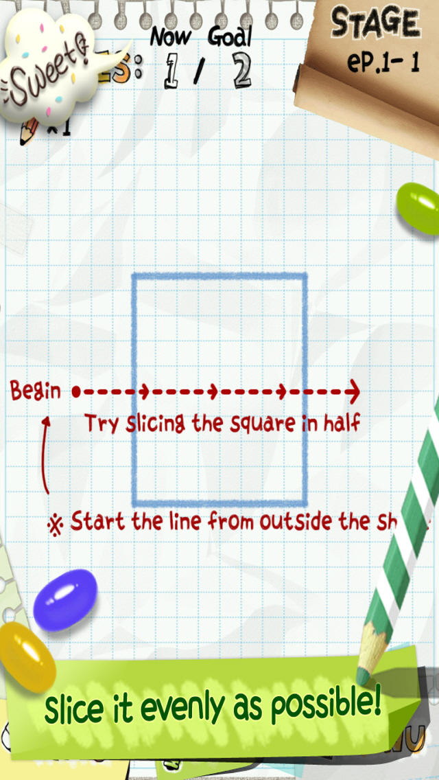 Slice It! 無料版のスクリーンショット_1