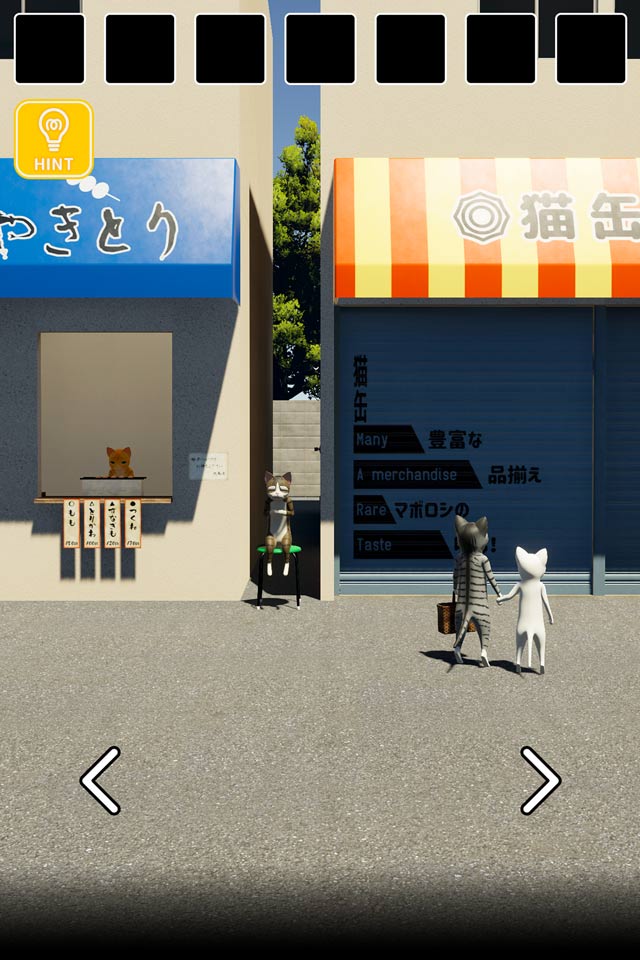 脱出ゲーム　猫様とアウトローズのスクリーンショット_2