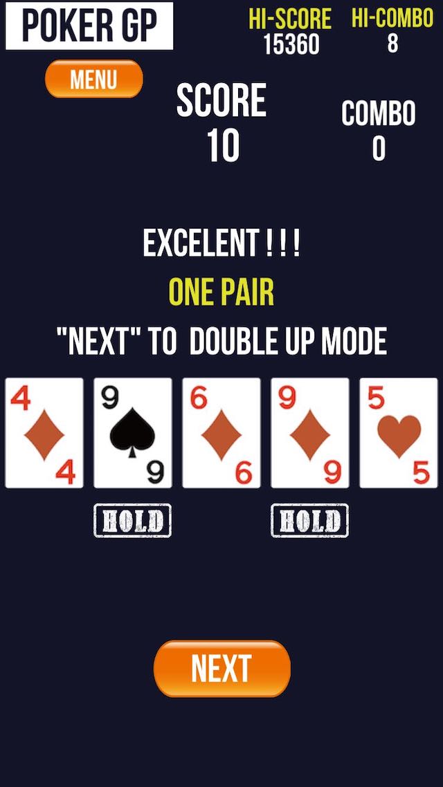 ポーカーGP -Double Up Fever- Pokerのスクリーンショット_2