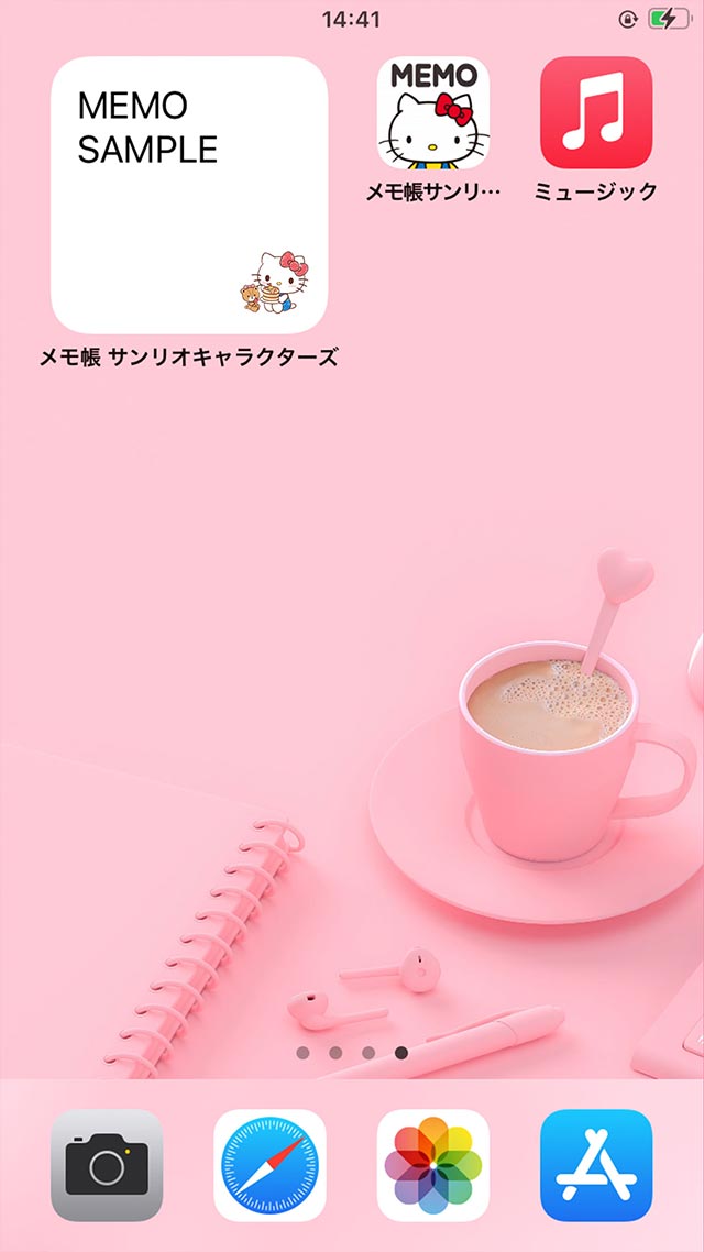 メモ帳 サンリオキャラクターズ（+ウィジェット）のスクリーンショット_5