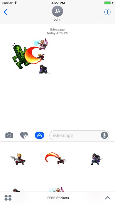 FFBE Stickersのスクリーンショット_5