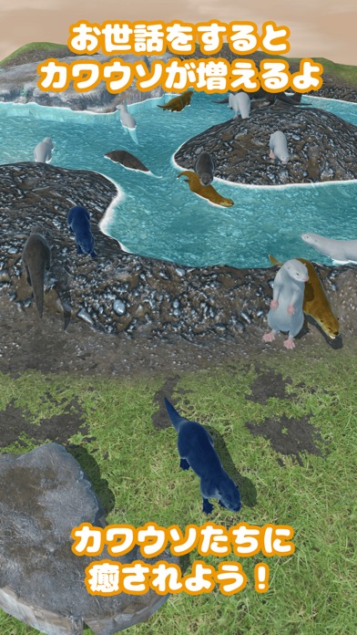 カワウソ育成ゲームのスクリーンショット_3