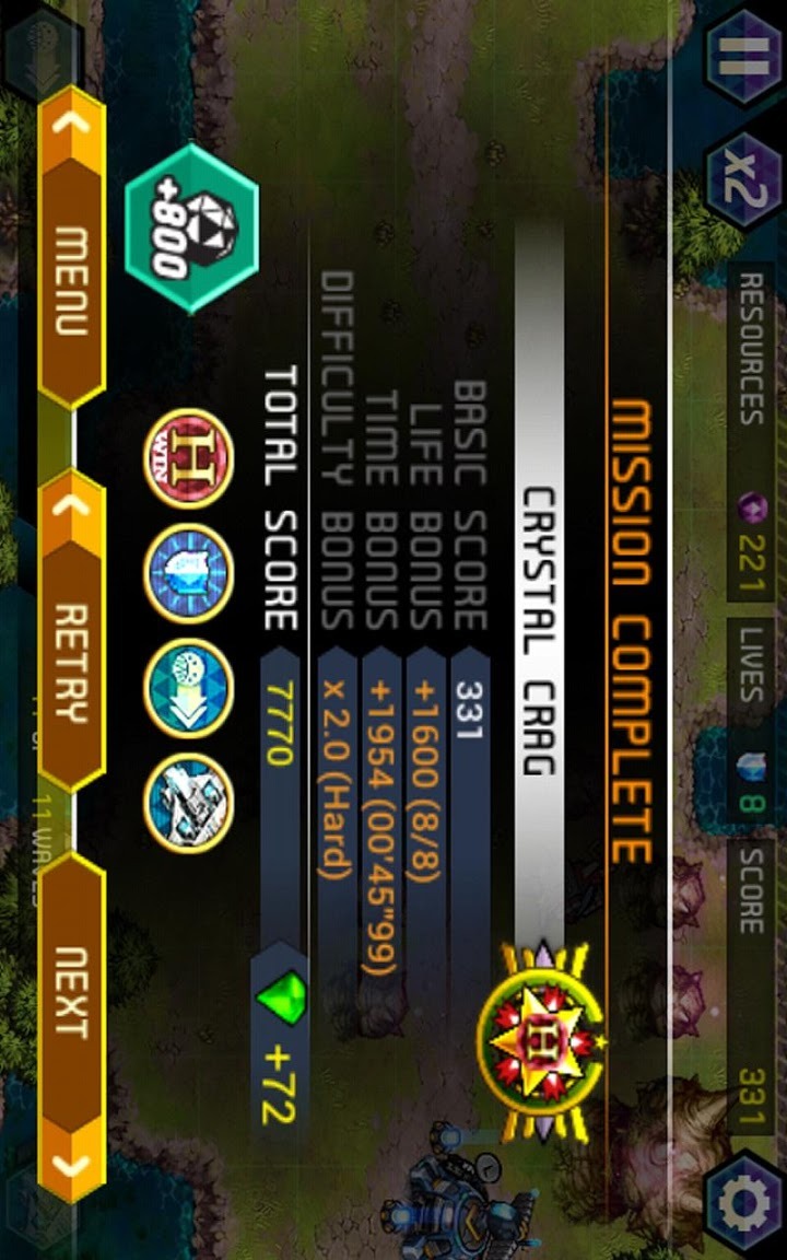 タワーディフェンスのスクリーンショット_2