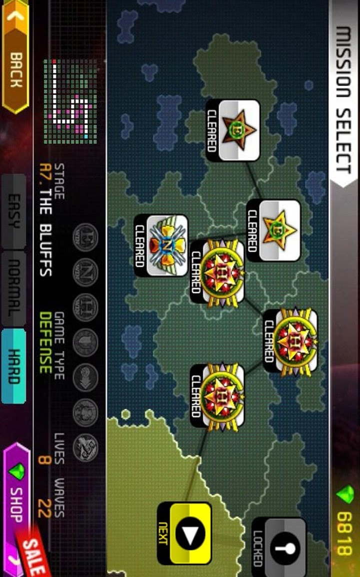 タワーディフェンスのスクリーンショット_5