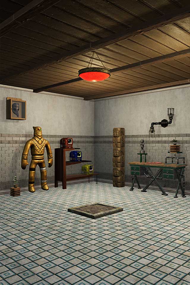 脱出ゲーム　頑丈な扉の部屋からの脱出のスクリーンショット_4