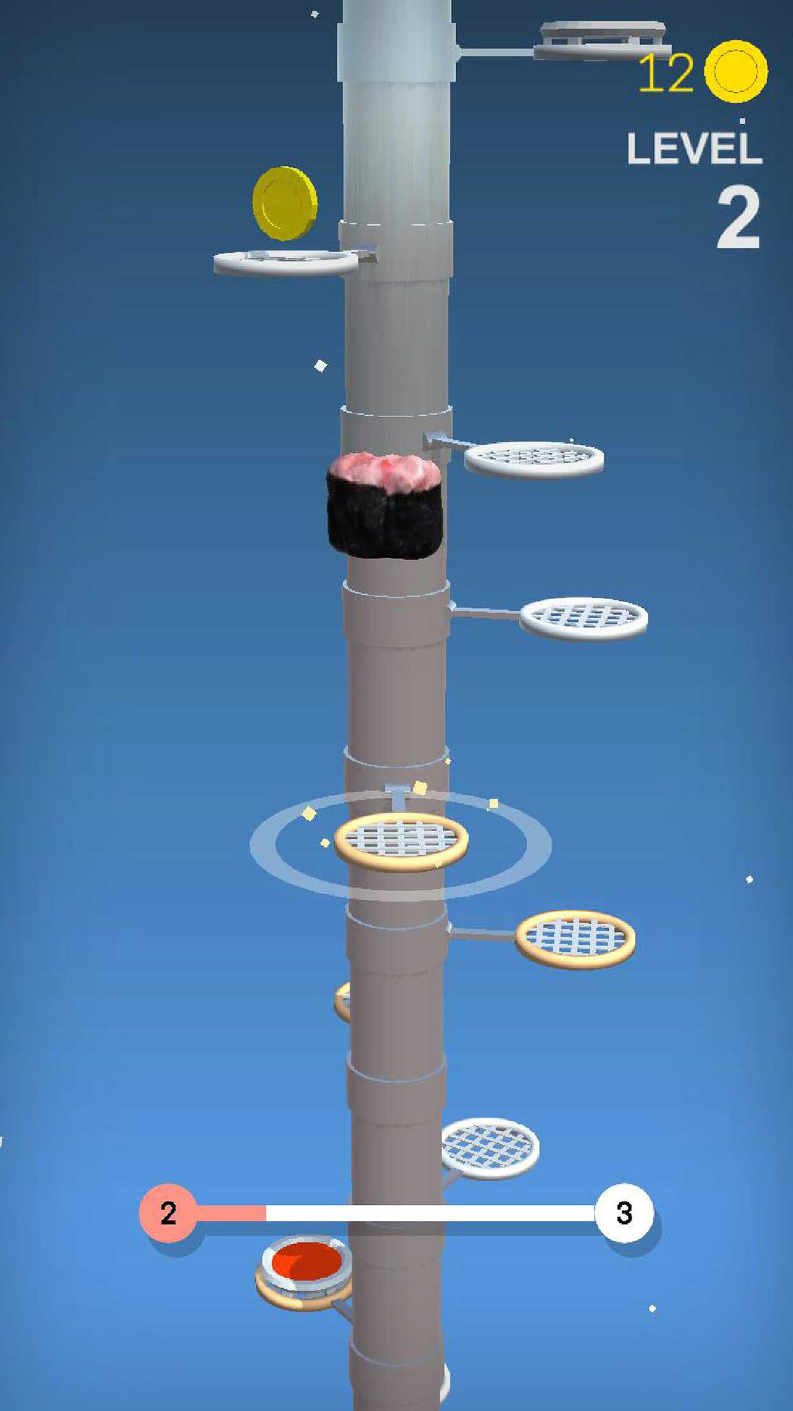 寿司ジャンプ - 寿司系カジュアルゲームのスクリーンショット_5