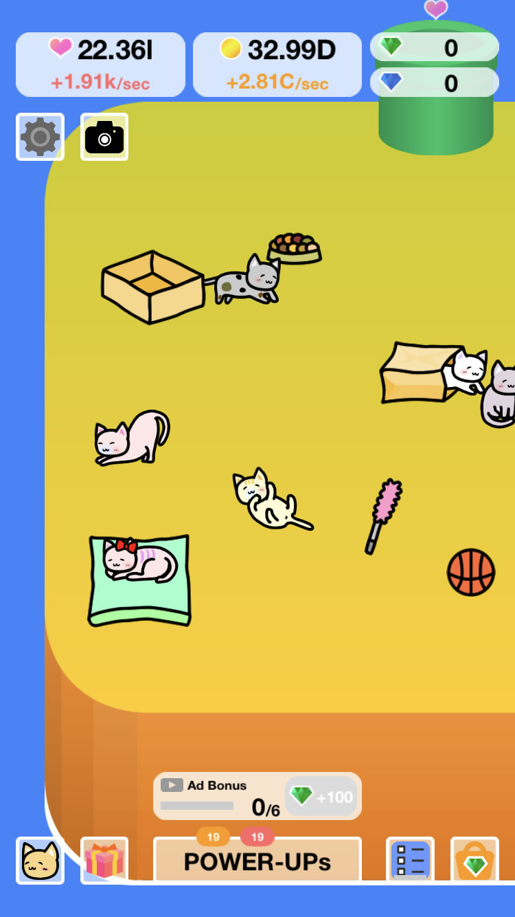 ねこの島のスクリーンショット_1