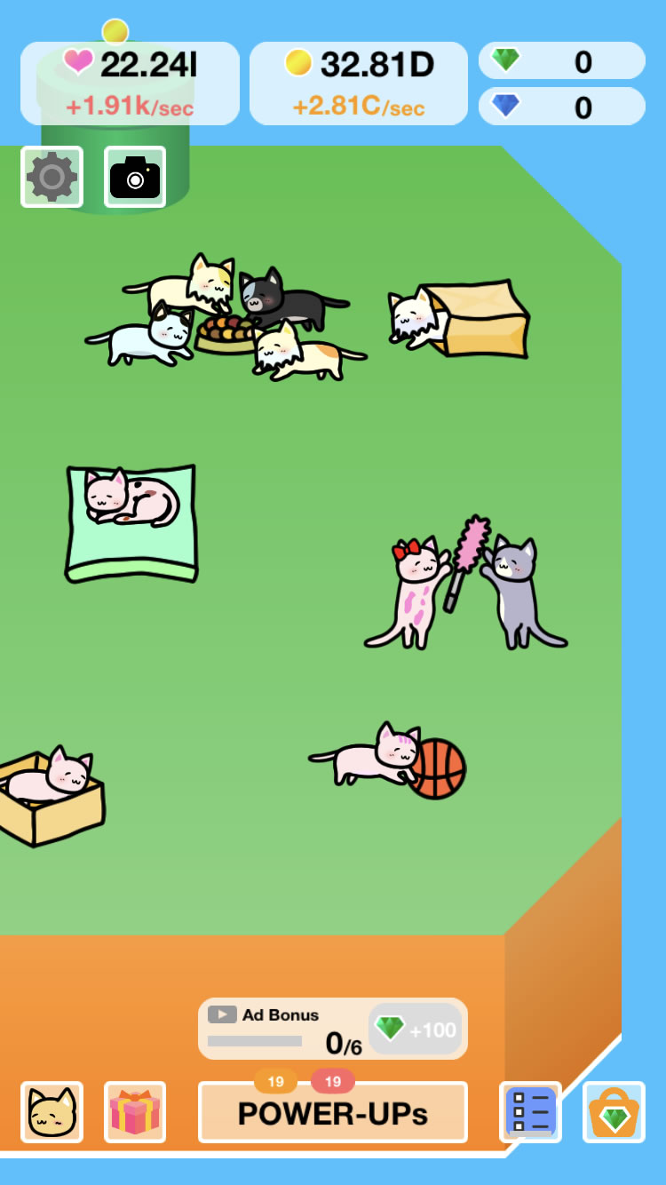 ねこの島のスクリーンショット_2