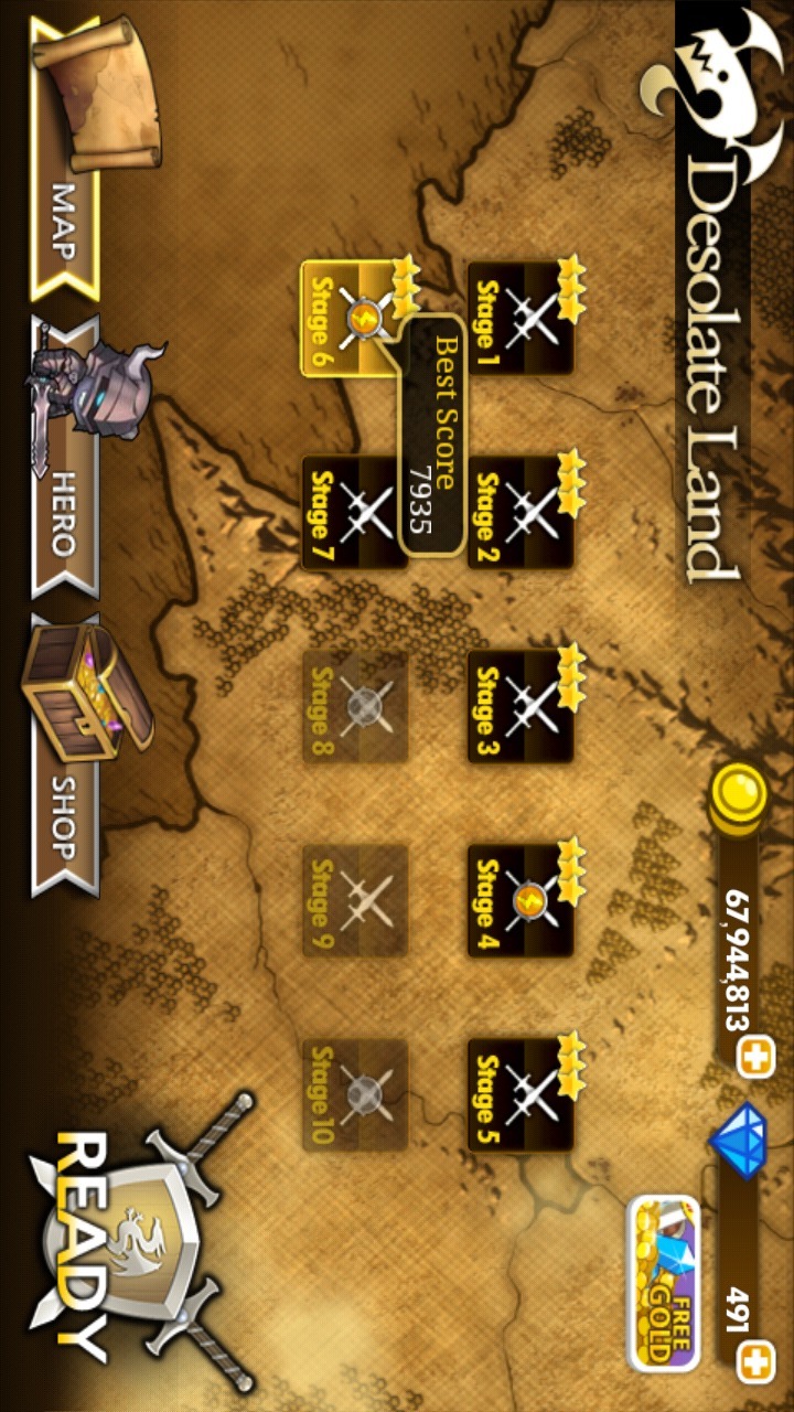 ブレイブヒーローのスクリーンショット_2