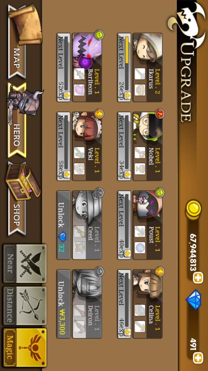 ブレイブヒーローのスクリーンショット_3