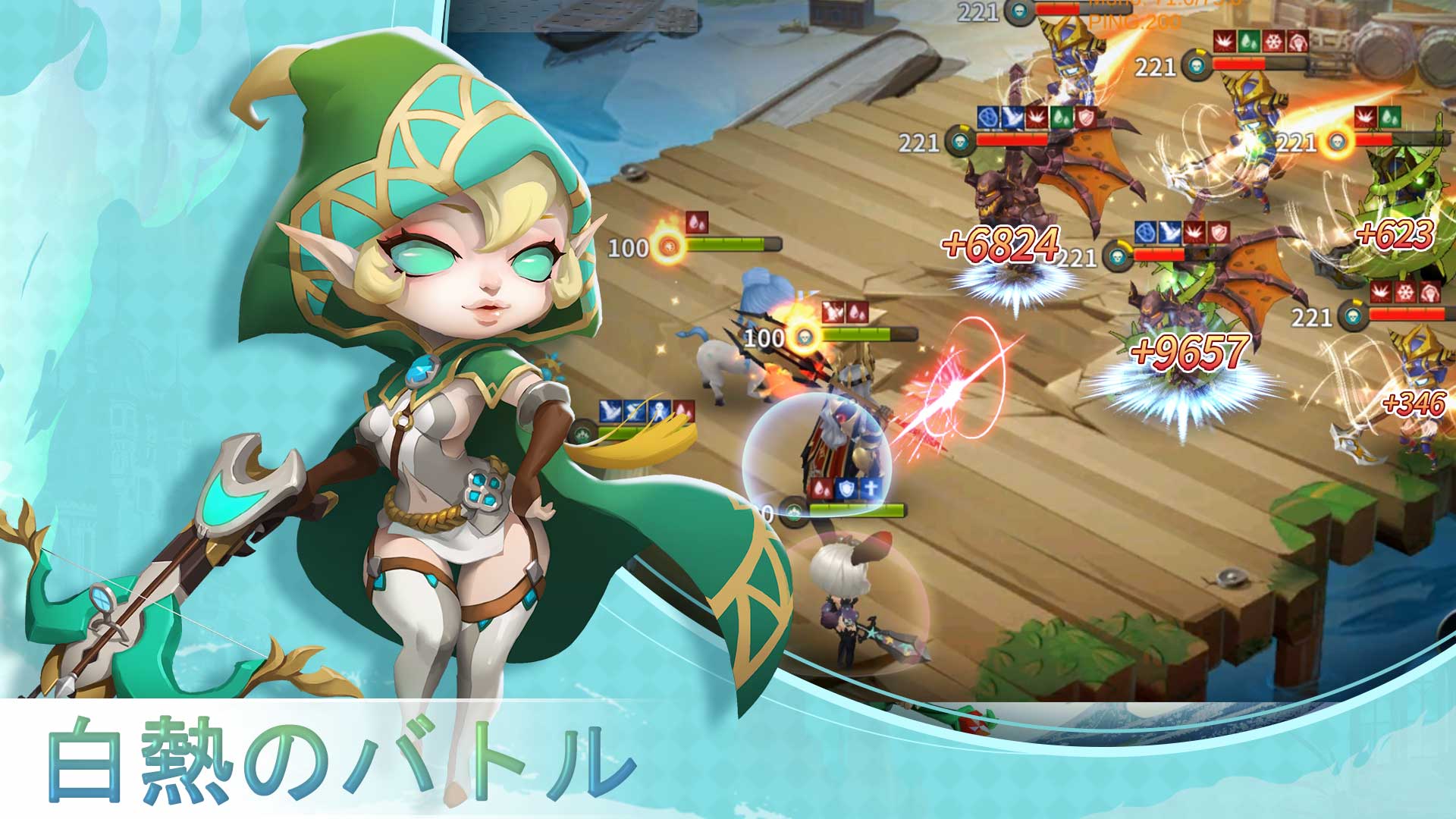 AFK Summoner: fantasy hero warのスクリーンショット_4