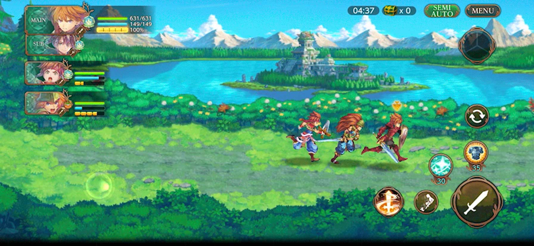 聖剣伝説 ECHOES of MANAのスクリーンショット_5