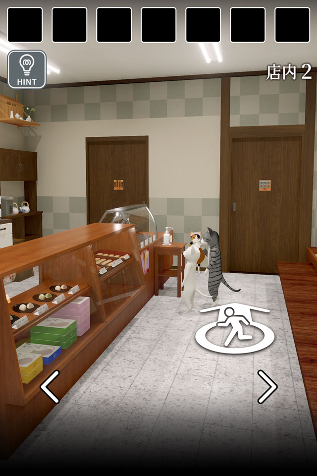 脱出ゲーム　猫様の甘味処からの脱出のスクリーンショット_2