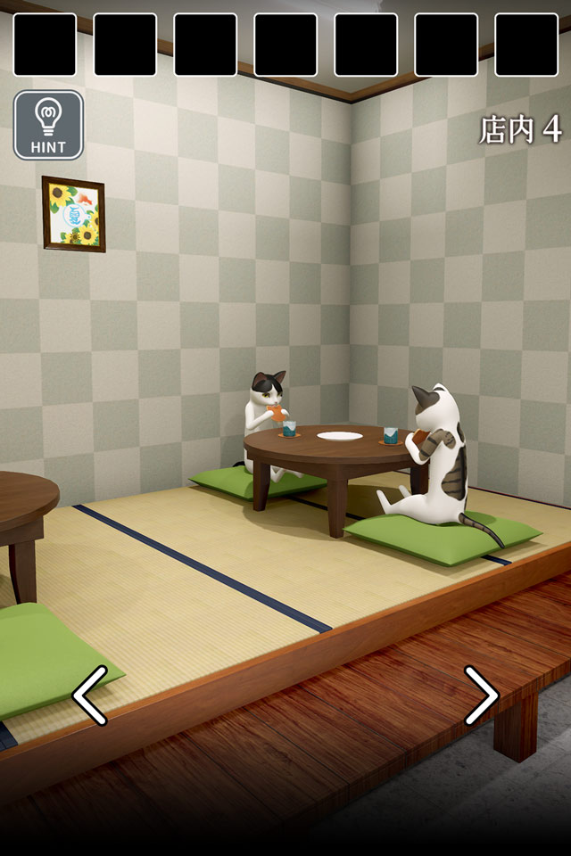 脱出ゲーム　猫様の甘味処からの脱出のスクリーンショット_3