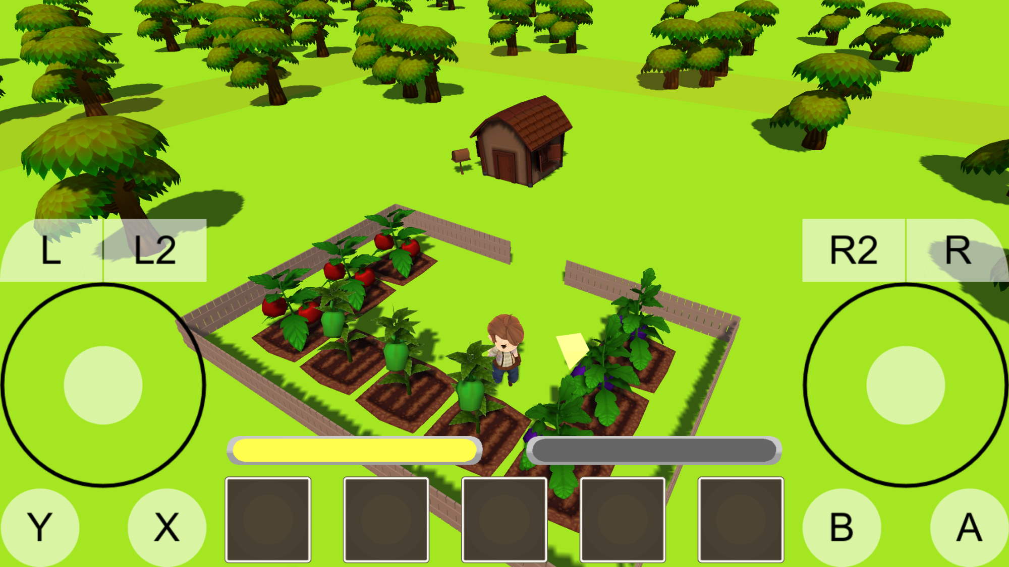 VR野菜育成計画のスクリーンショット_2