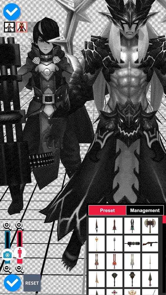 RPGポーザーのスクリーンショット_4