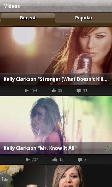 Kelly Clarkson Officialのスクリーンショット_3