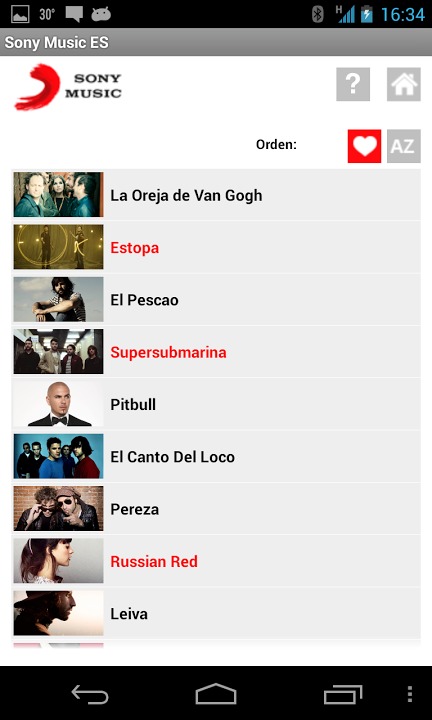 Sony Music ESのスクリーンショット_2