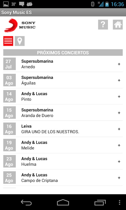 Sony Music ESのスクリーンショット_3