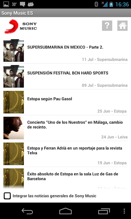 Sony Music ESのスクリーンショット_4