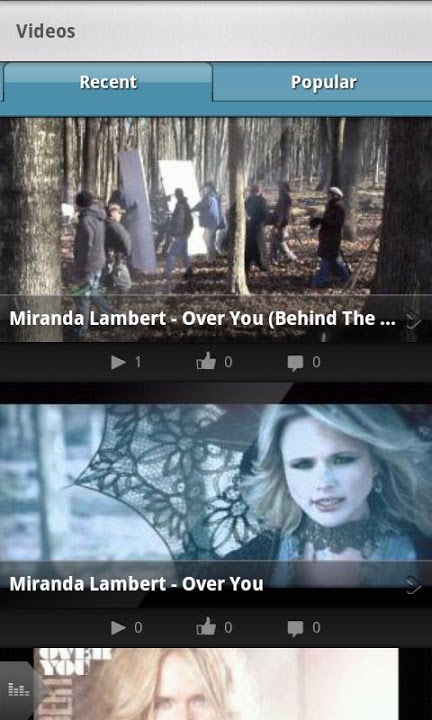 Miranda Lambert Official Appのスクリーンショット_4