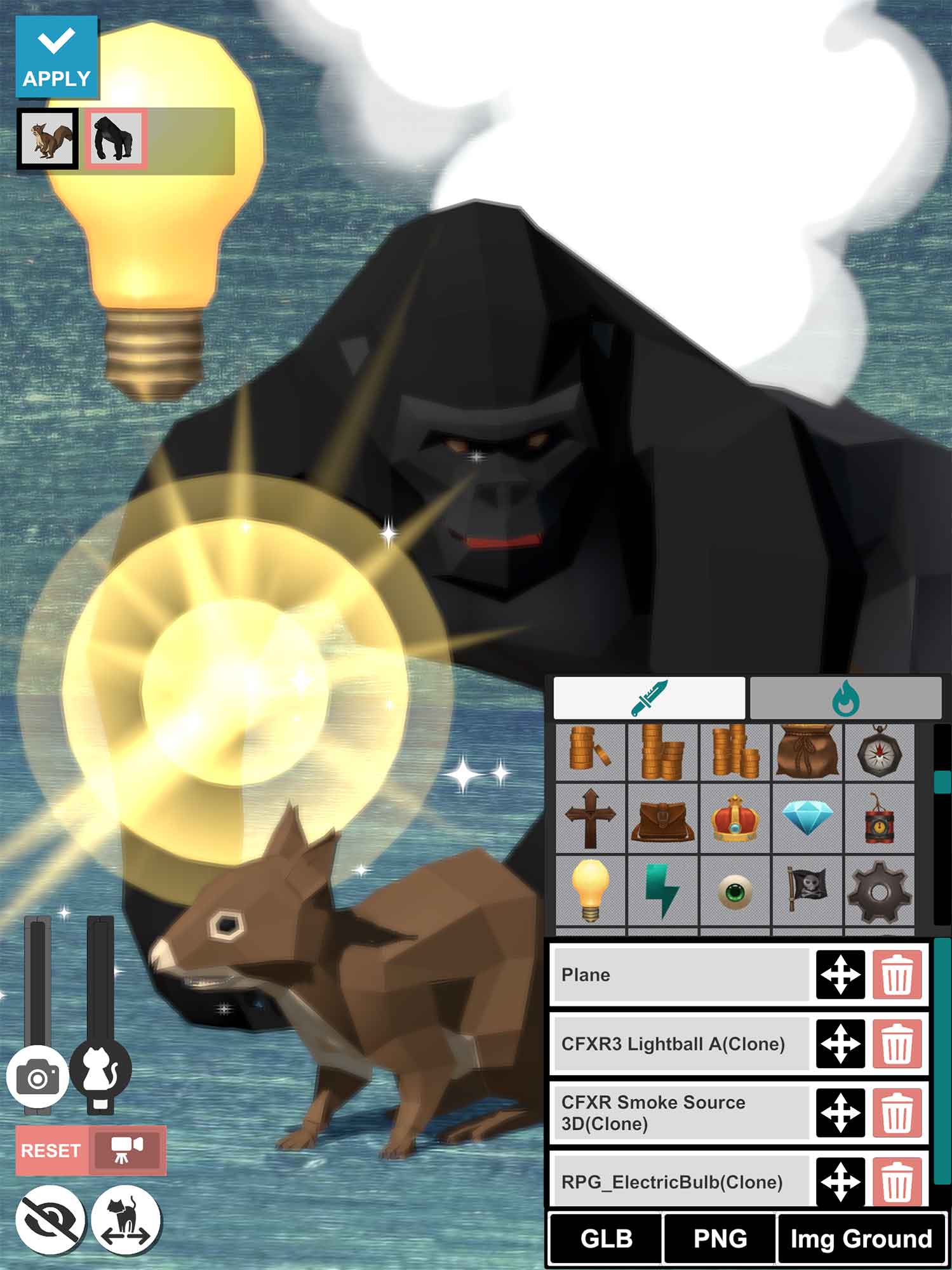 動物ポージングのスクリーンショット_4