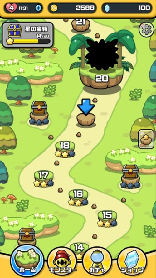 まものダンジョンパズルのスクリーンショット_3