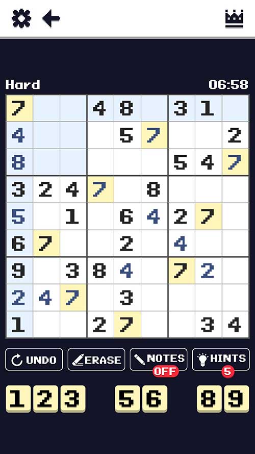 8bit数字パズルのスクリーンショット_2