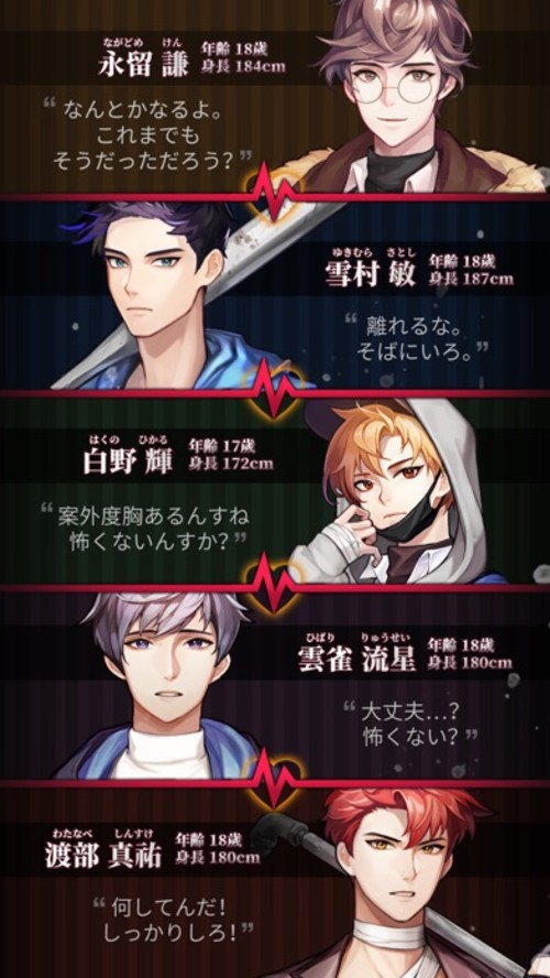 Dangerous Fellows - otome gameのスクリーンショット_3