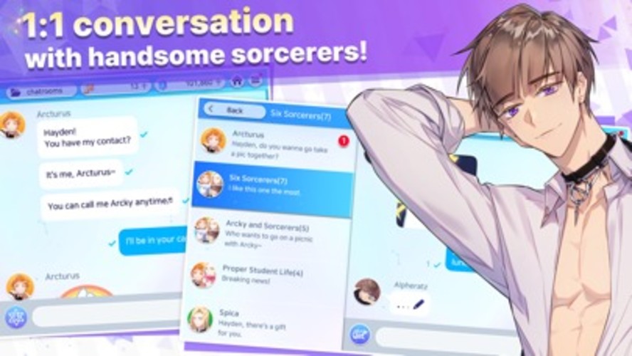 Arcana Twilight : Anime gameのスクリーンショット_5