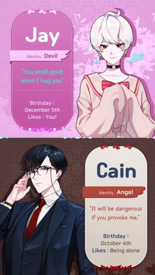 Devil Kiss :Romance otome gameのスクリーンショット_3
