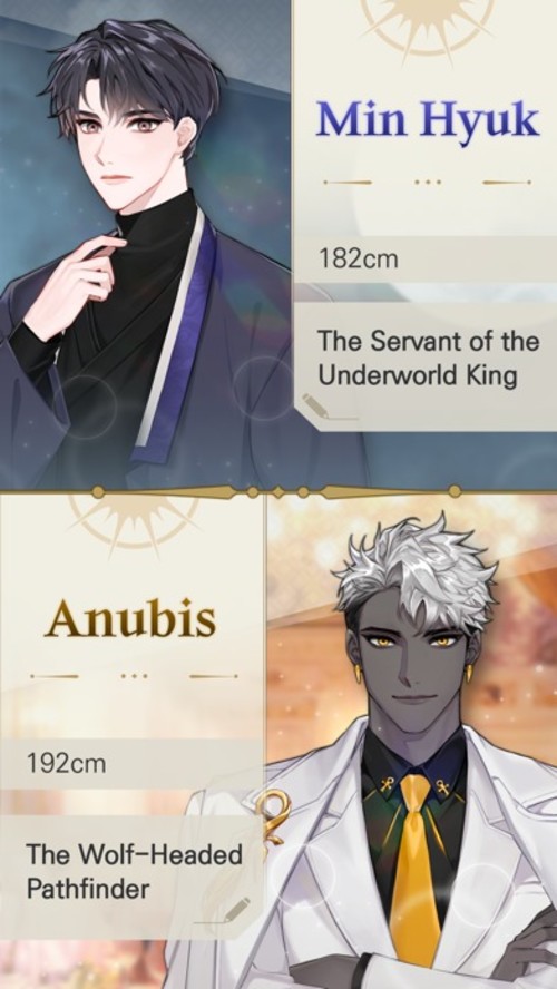 Dear My God : otome story gameのスクリーンショット_2