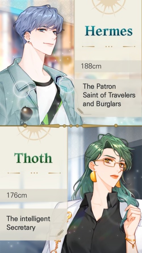 Dear My God : otome story gameのスクリーンショット_3