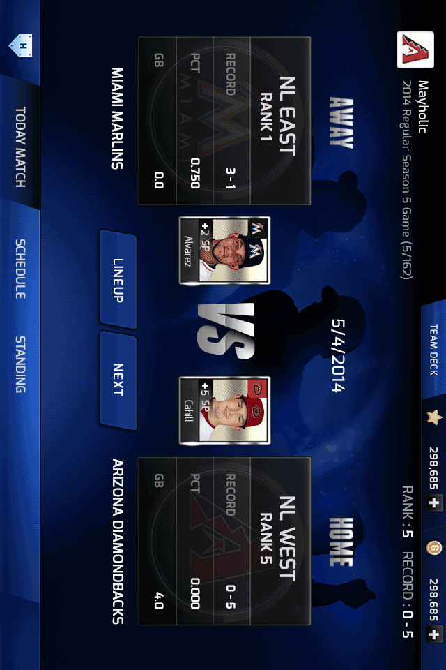 MLB PERFECT INNINGのスクリーンショット_5