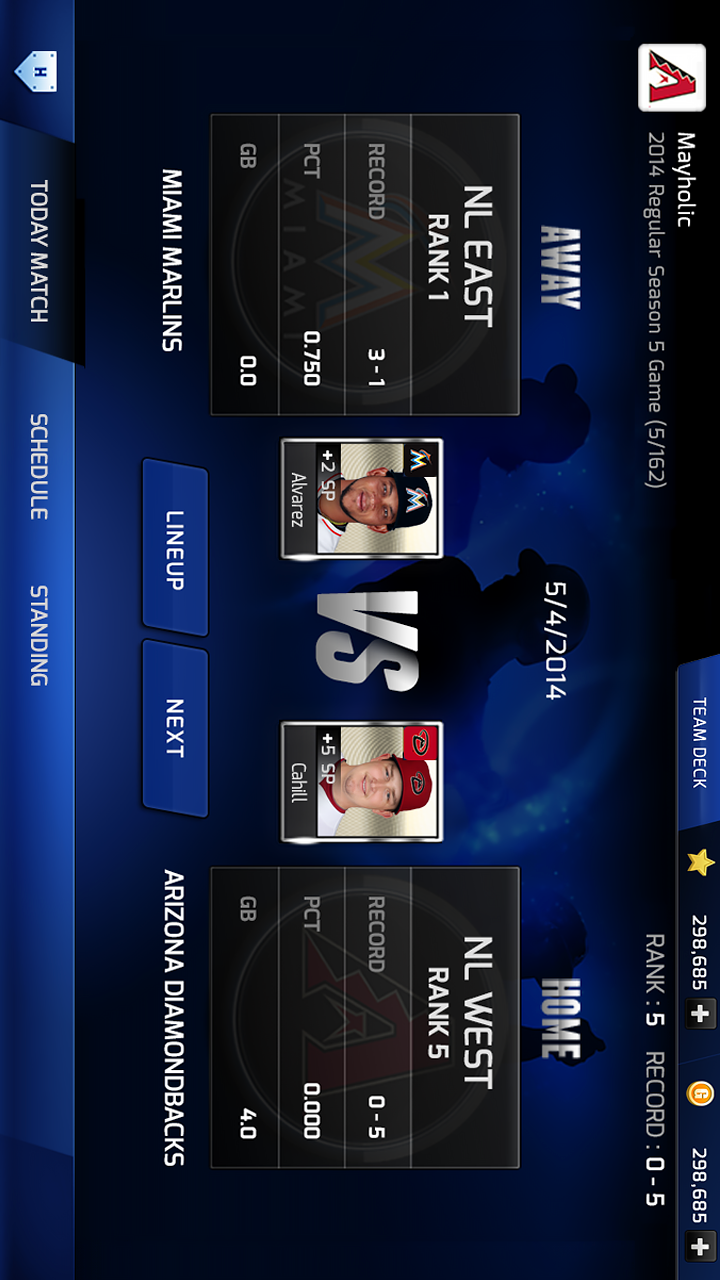 MLB PERFECT INNINGのスクリーンショット_5