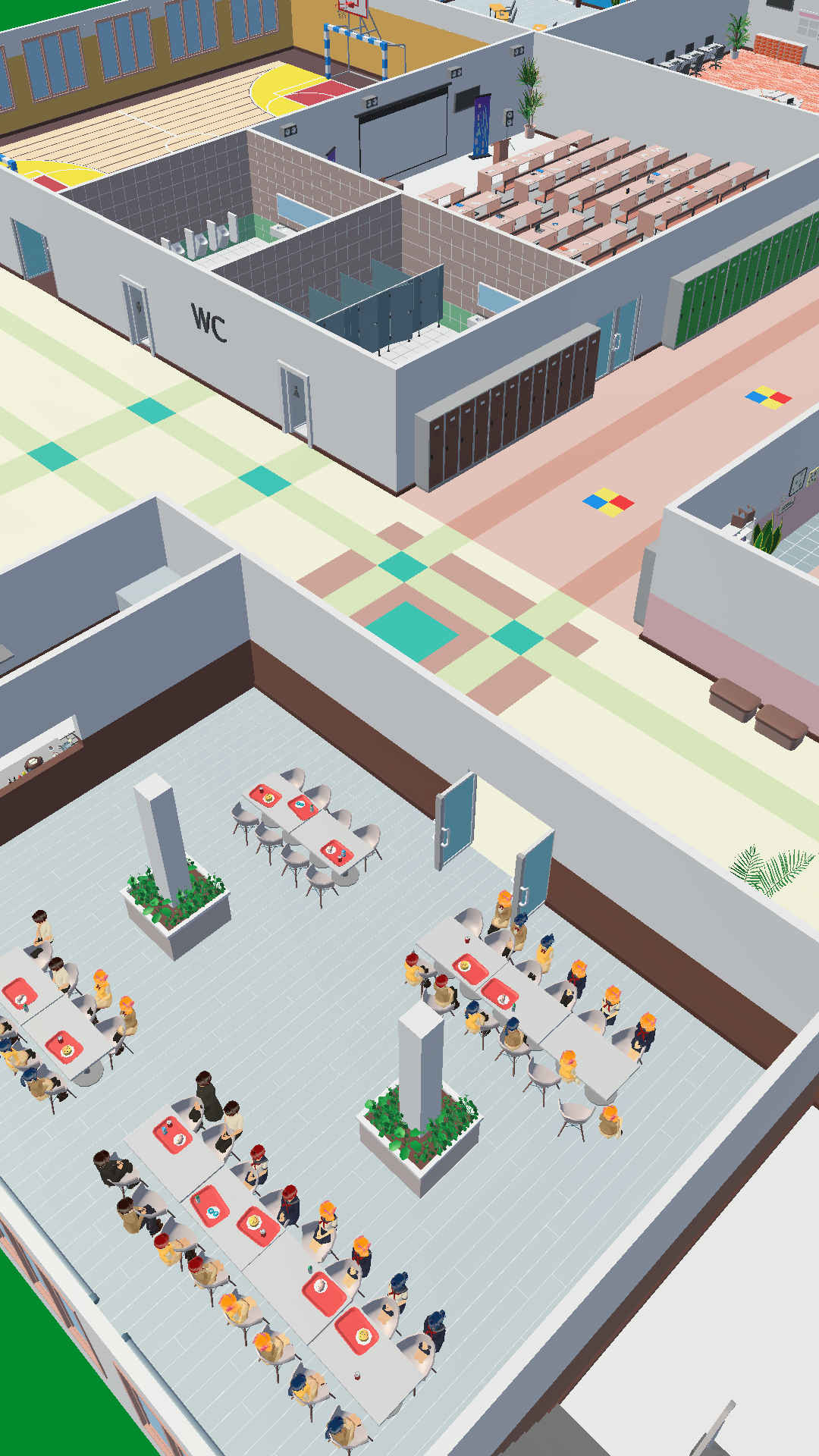 IdleSchoolSimulatorのスクリーンショット_3