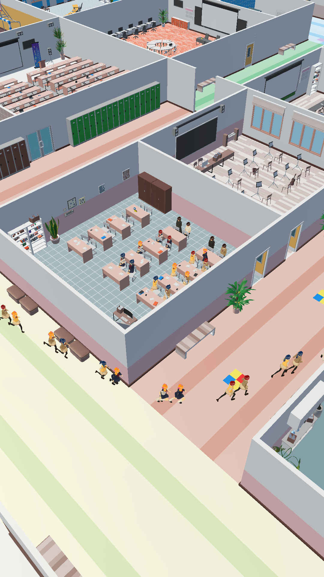 IdleSchoolSimulatorのスクリーンショット_4