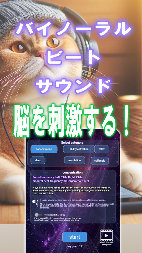 キャットビートサウンド　～3分で集中力アップ～のスクリーンショット_2