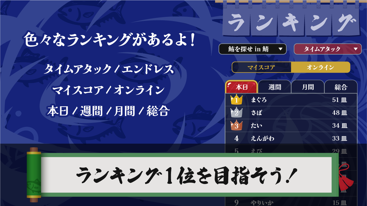 マグロ探し - 反射神経・脳トレ・知育・周辺視野のスクリーンショット_4